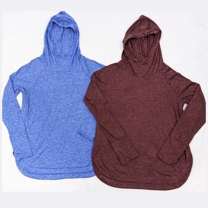 Athleta Uptempo Hoodie Sweatshirt Lot of 2